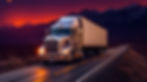 a truck on a highway