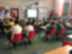 Inside one of our classrooms