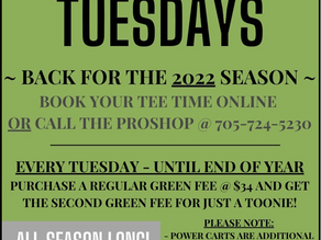 ICYMI: Toonie Tuesdays Are Back Again!