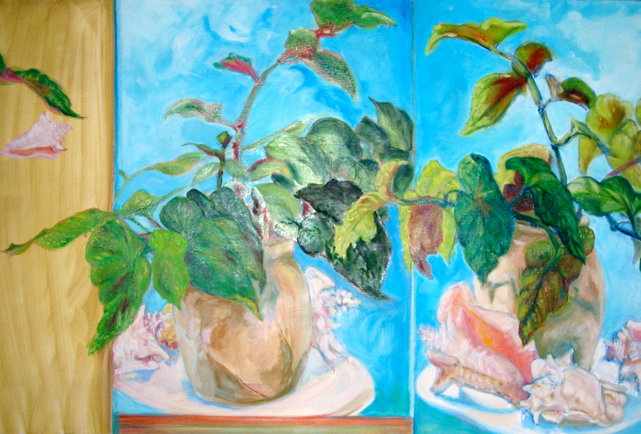 Begonias in the Light