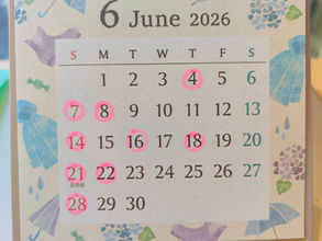 5月、6月のお休みです