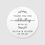 Thumbnail: Wedding Names and Date thank you favors stickers labels