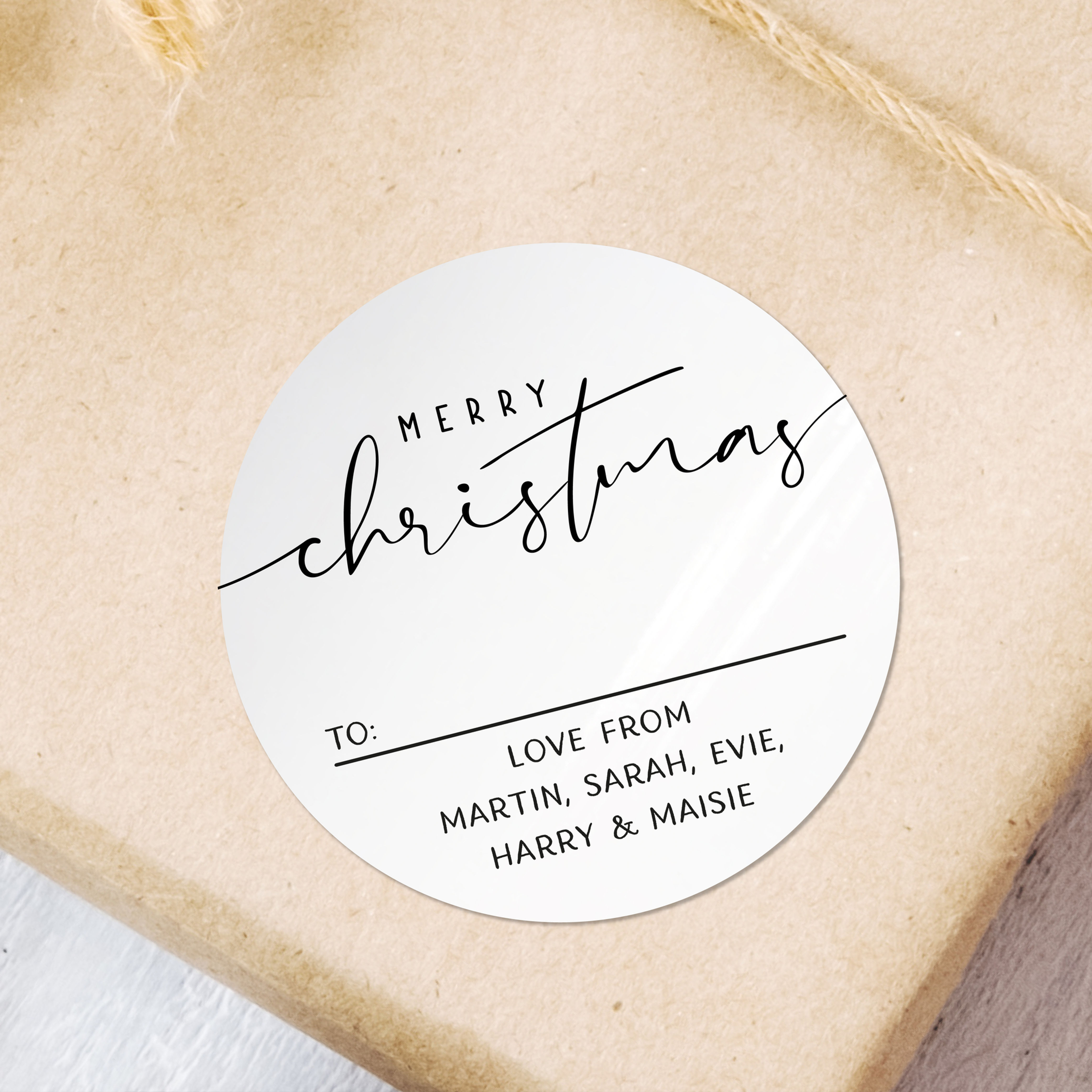 Gold Christmas stickers Merry Christmas stickers personalized holiday stickers f