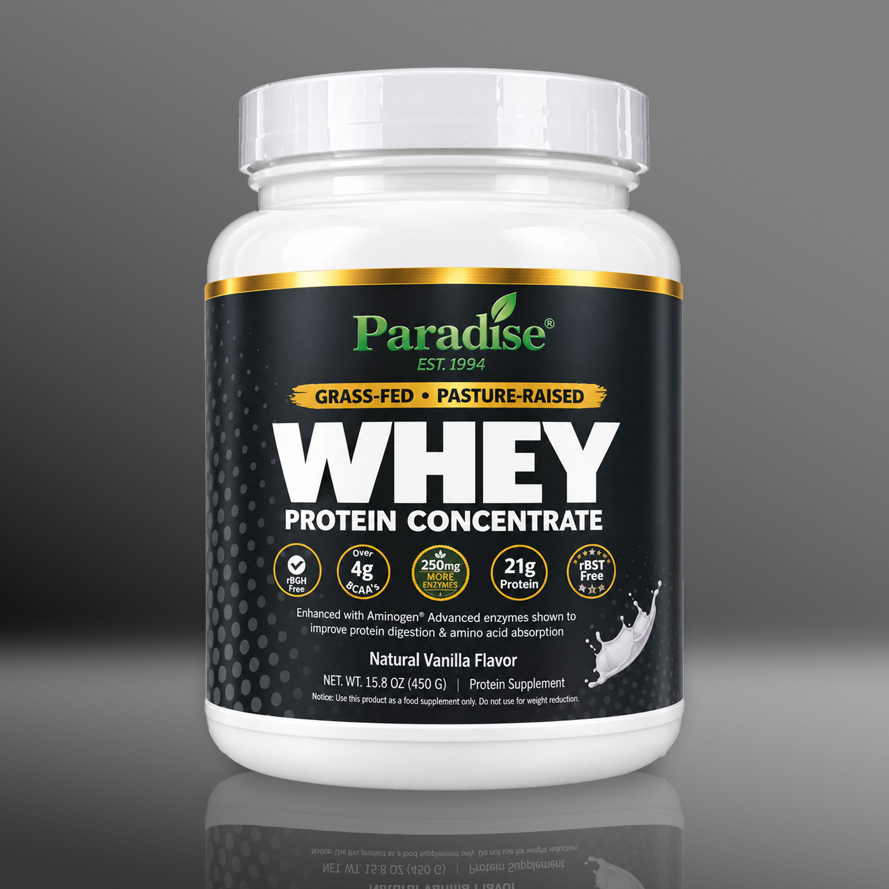 Grass Fed Whey Protein Concentrate