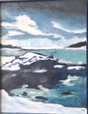 Great Blue Winter III - Maine