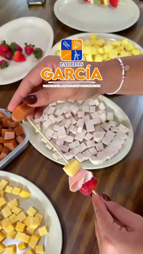 Brocheta de Bambú 30cms.