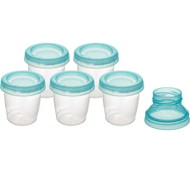 Miniatura: Kit 6 Potes para Armazenar Leite Materno