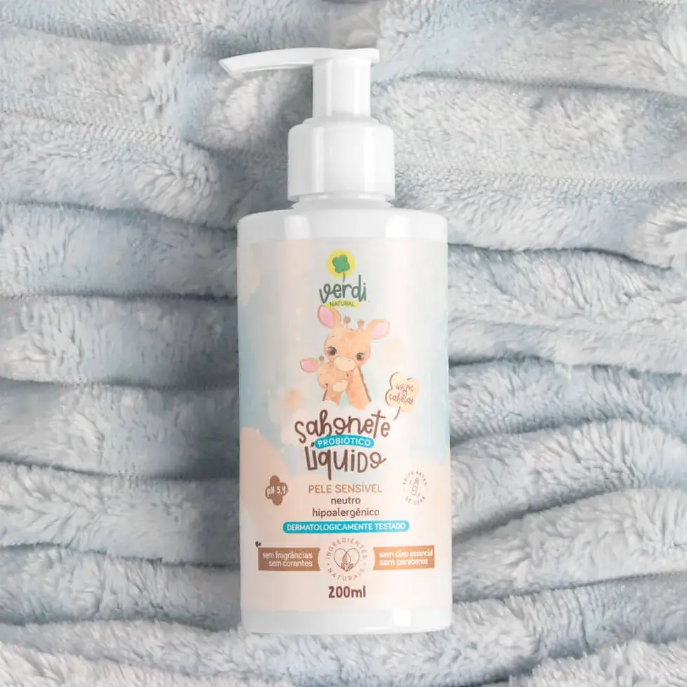 Miniatura: Sabonete Líquido Probiótico Neutro para Pele Sensível Infantil