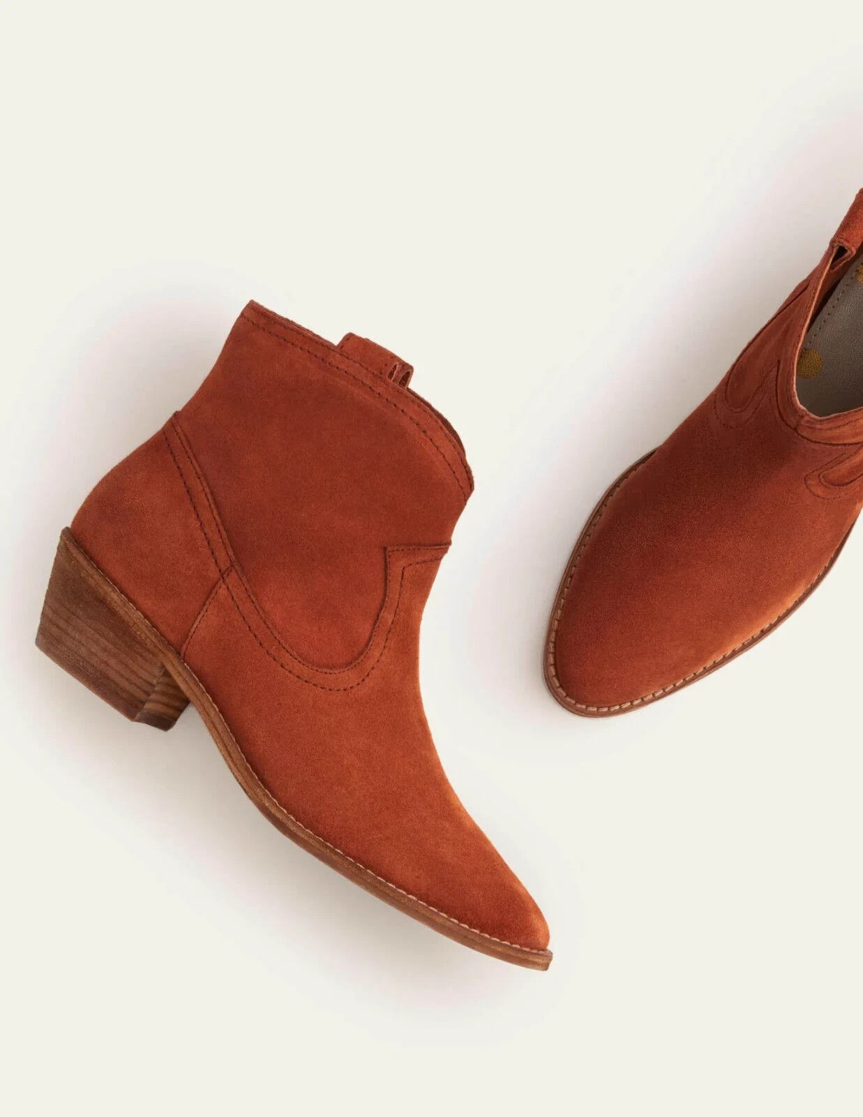 BODEN Allendale Ankle Boots Red Oak RRP £130 SIZE 36/3 BRAND NEW H2,H4