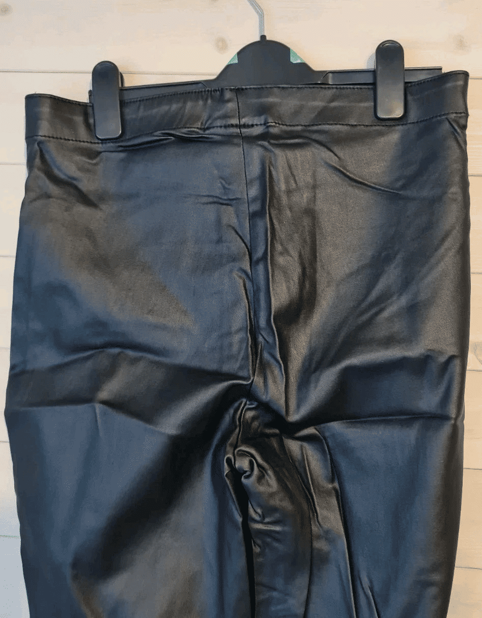 Thumbnail: CREAM Tania Ankle Pant Pitch Black Size UK 16 Brand New