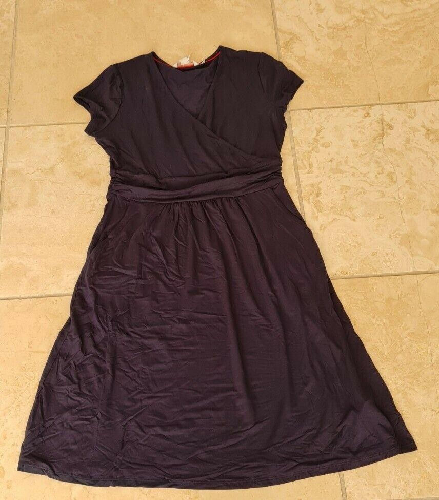 Thumbnail: BODEN Lola Navy Jersey Wrap Dress J0592 RRP £60 SIZE UK 8L BRAND NEW D37