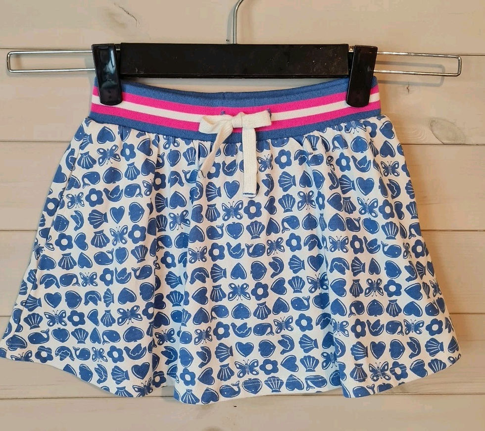 Thumbnail: MINI BODEN GIRLS Pull-On Cotton Skort  age 5-6 years Brand New  G18