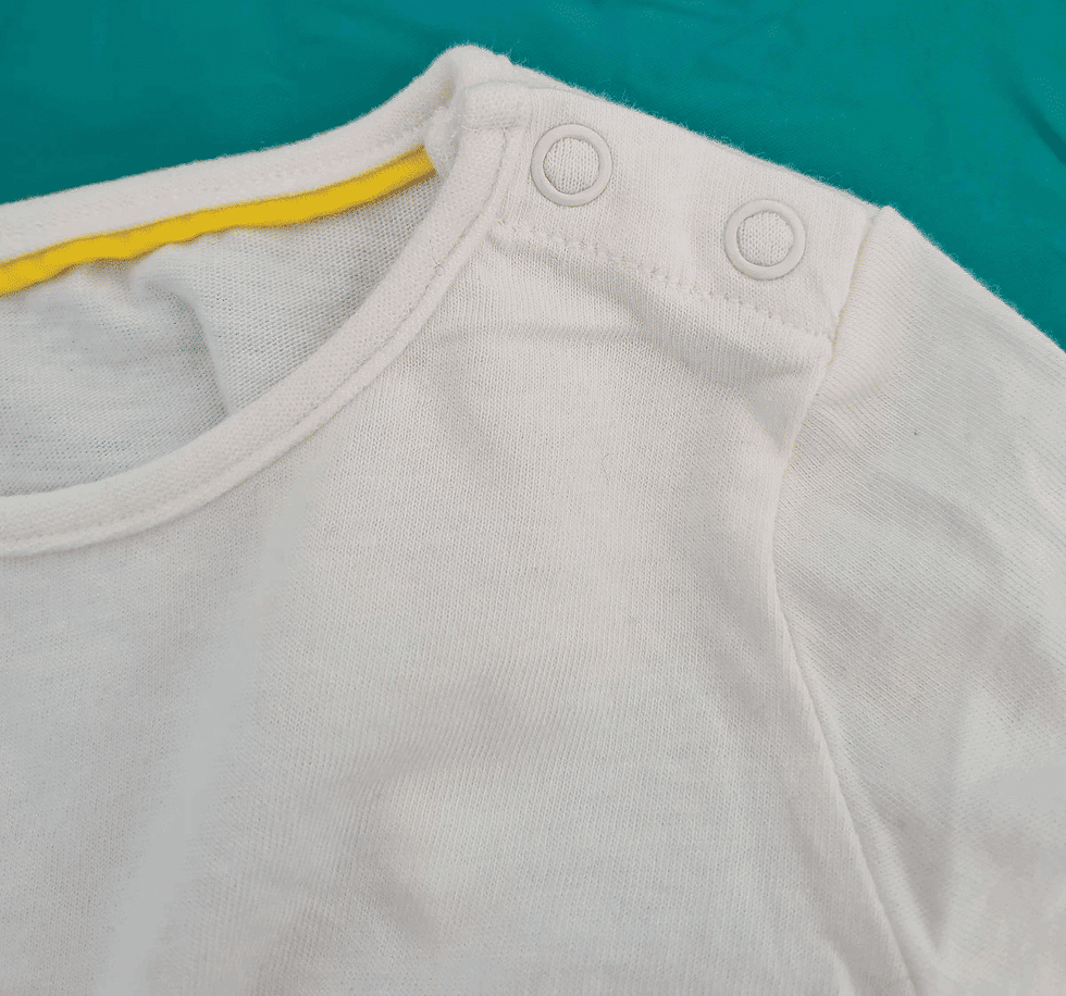 Thumbnail: MINI BODEN BABY GIRLS IVORY LONG SLEEVE TOP TUNIC BRAND NEW 12-18 months SAMPLE