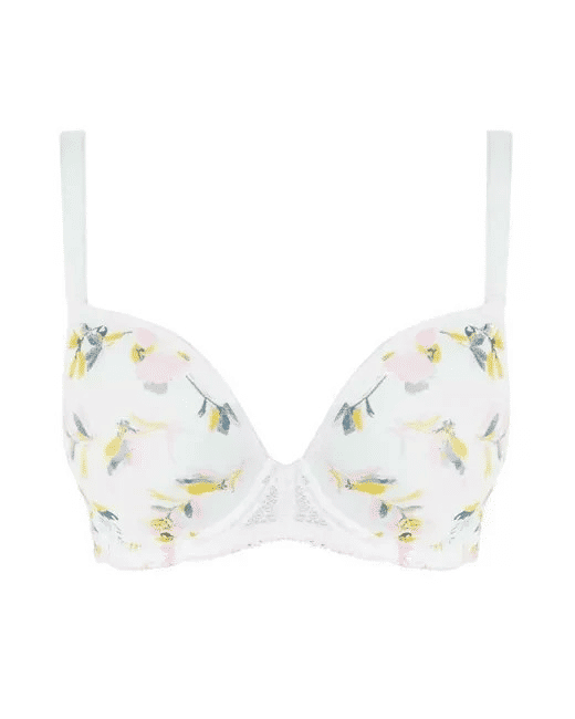 Thumbnail: FREYA White Medley Plunge Bra 5650 Underwired Moulded Bra SIZE UK 30F NEW L4