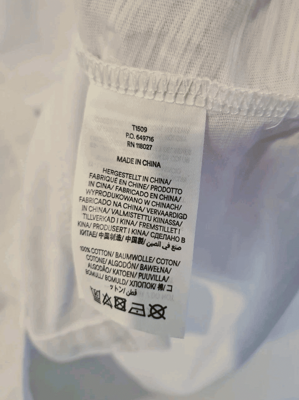 Thumbnail: Boden Ladies Jersey Long Sleeve Shirt White T1509 Size UK 14 Brand New A14