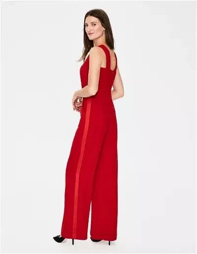 Thumbnail: BODEN Hexham Jumpsuit RED T0241 SIZE UK 12R RRP £130 BRAND NEW P4