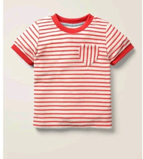 Mini Boden Girls Towelling T Shirt Age 8-9 Years Brand New G2