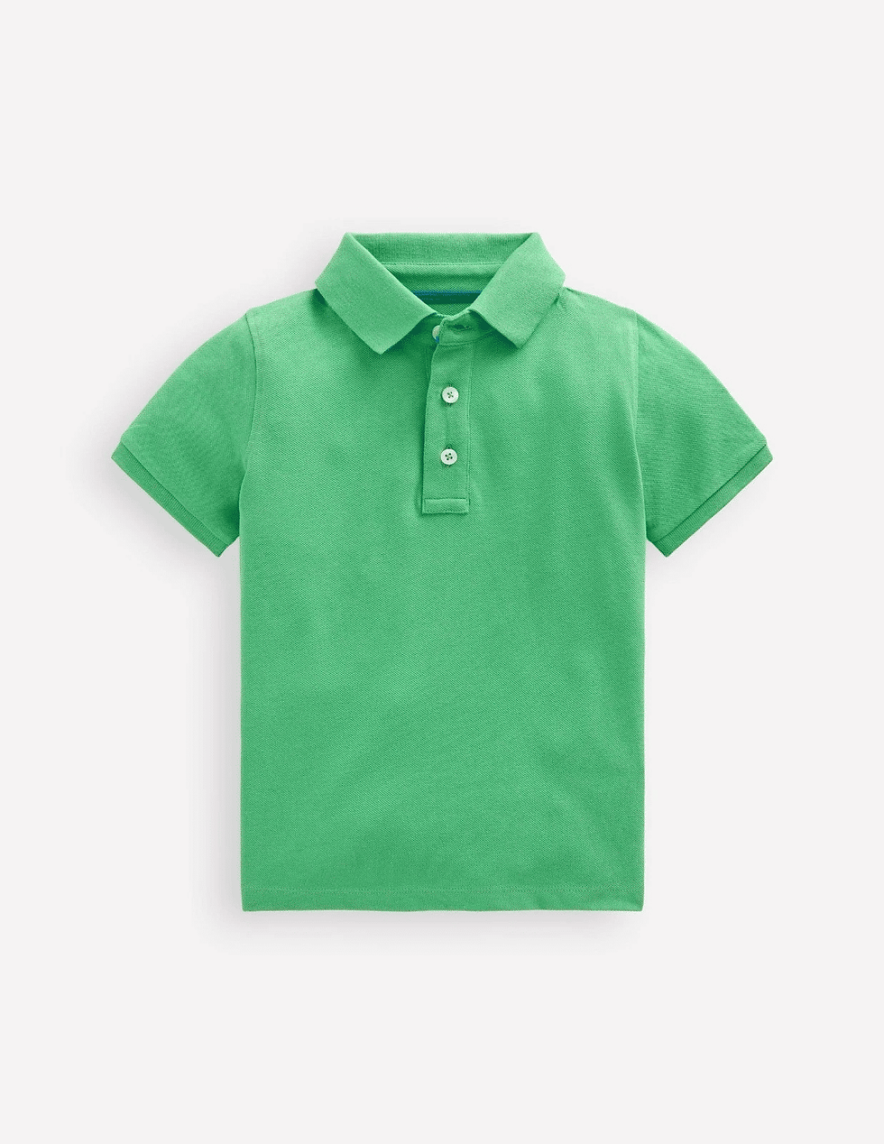 Thumbnail: Mini Boden Boys Short Sleeve Polo Shirt GREEN Brand New