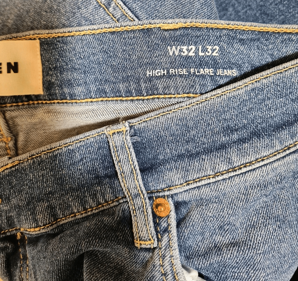 Thumbnail: Boden High Rise Flare Jeans Denim Size W32 L32 R0265 Brand New A11