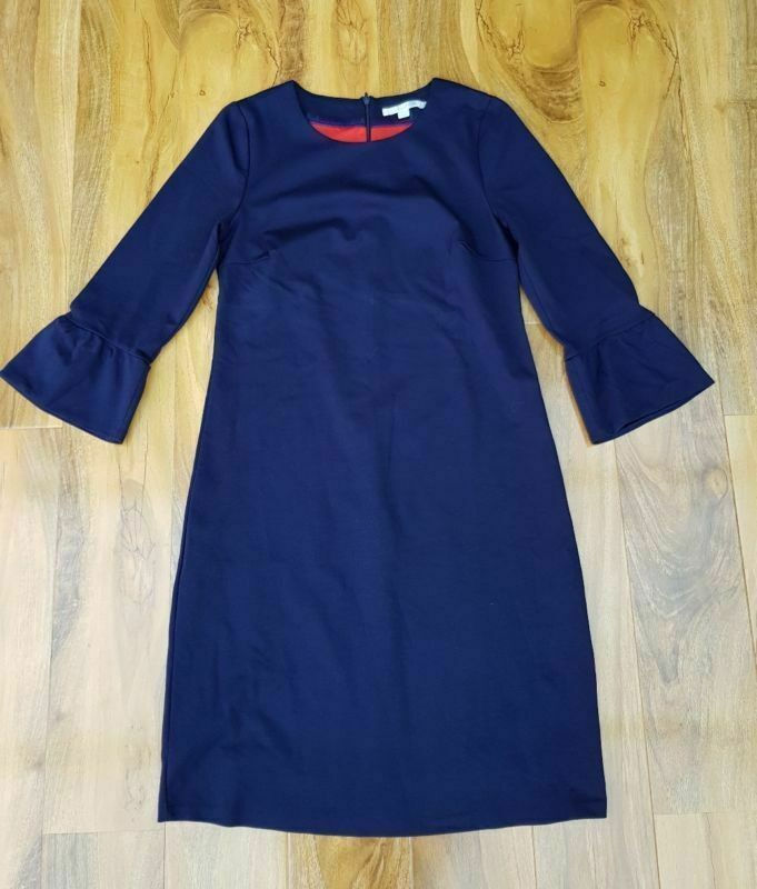 Boden Ladies Fabulous BLACK Lavinia Ponte Dress UK size 6R J0019. Brand new D53