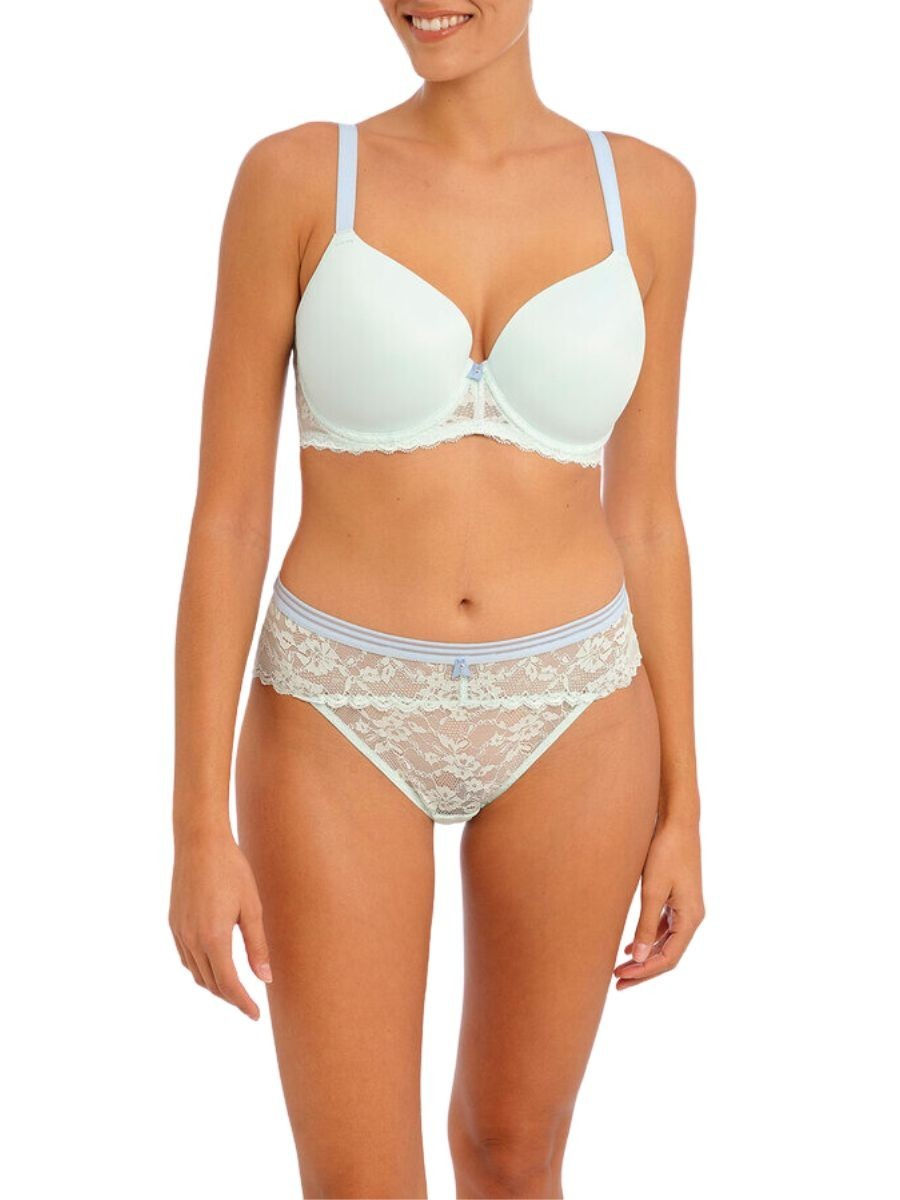 Thumbnail: Freya Offbeat Underwired Bra Moulded Demi Sweetheart T-Shirt UK 30F BRAND NEW L4