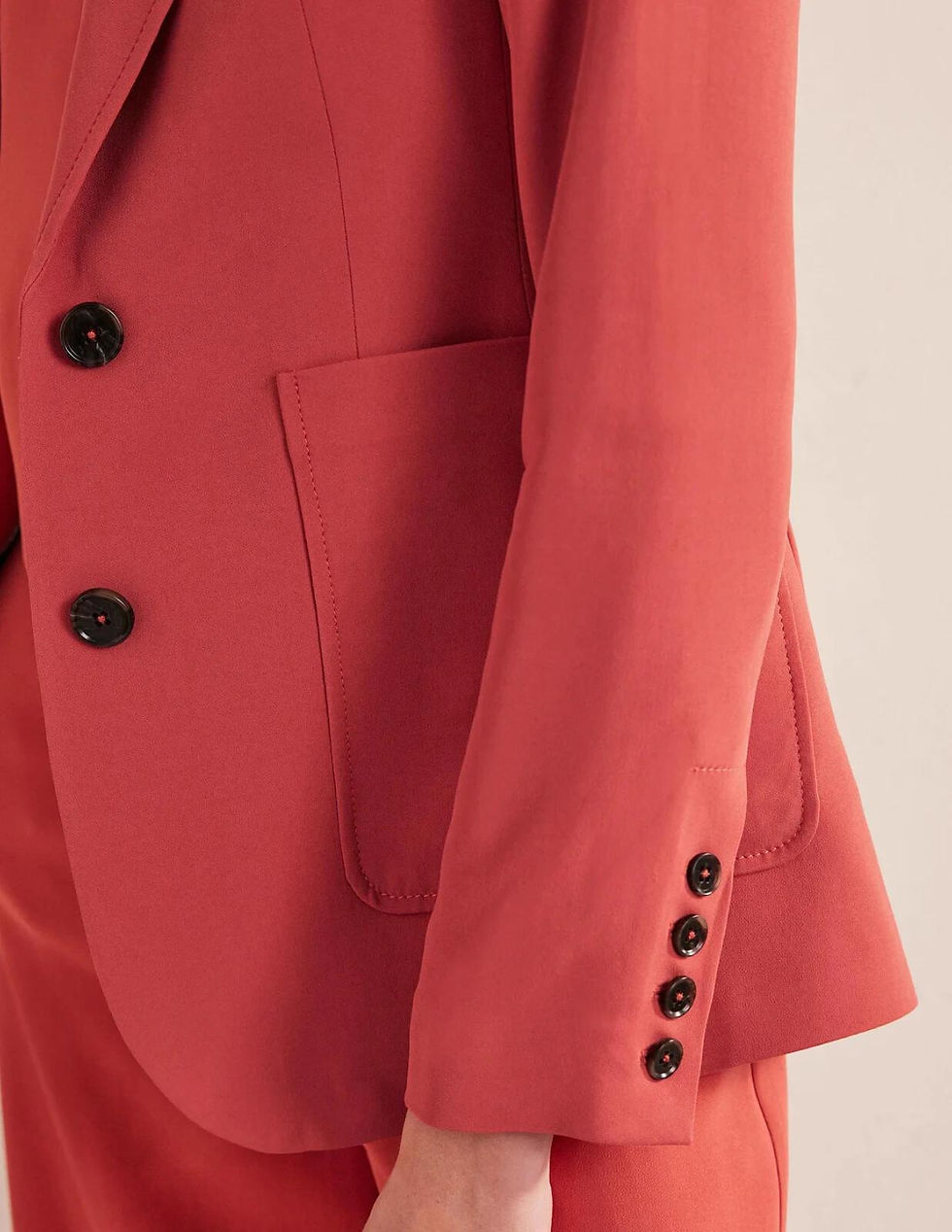 Thumbnail: Boden Fluid Tailored Blazer Fox Size Uk 12 U0124 Brand New C3