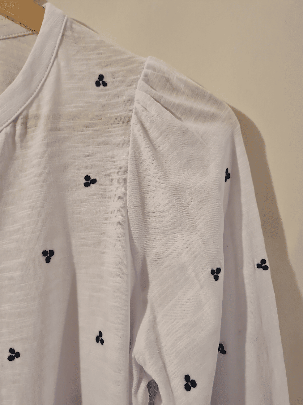 Thumbnail: BODEN Marina Embroidered Shirt White T1521 Size UK 20  A19