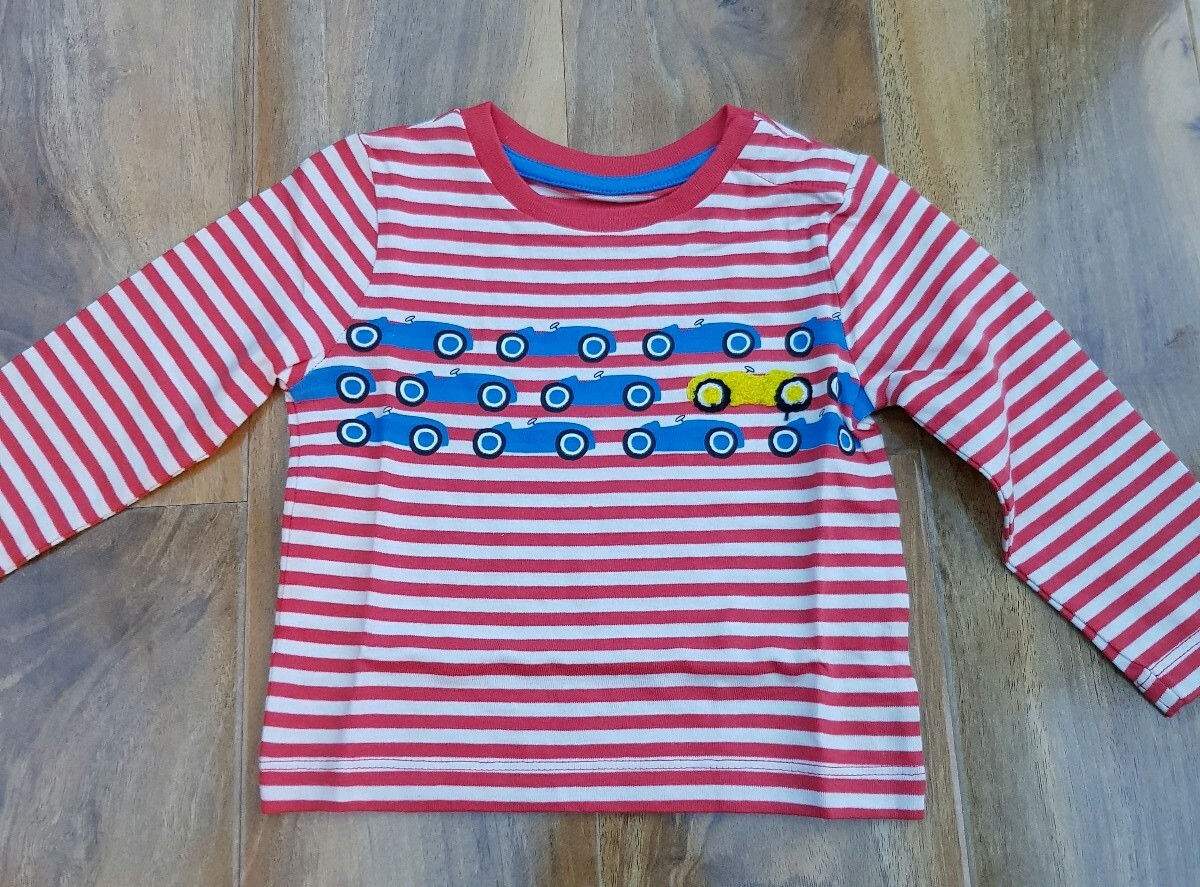 MINI BODEN BOYS/GIRLS COTTON APPLIQUE LONG SLEEVE T-SHIRT BRAND NEW Y0028