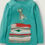 Thumbnail: MINI BODEN girls Pretty Appliqué T-Shirt long SLEEVE teal brand new