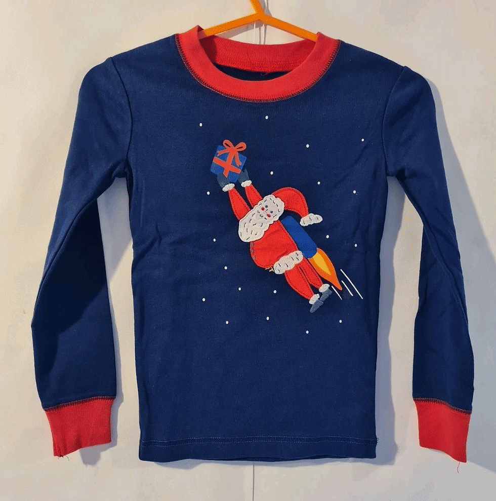 Thumbnail: Mini Boden Boys Applique Pyjama Top 5-6 years Brand new SAMPLE G14