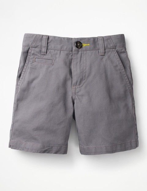 MINI BODEN BOYS CHINO SHORTS IN RAFT GREY COLOUR B0203. BRAND NEW