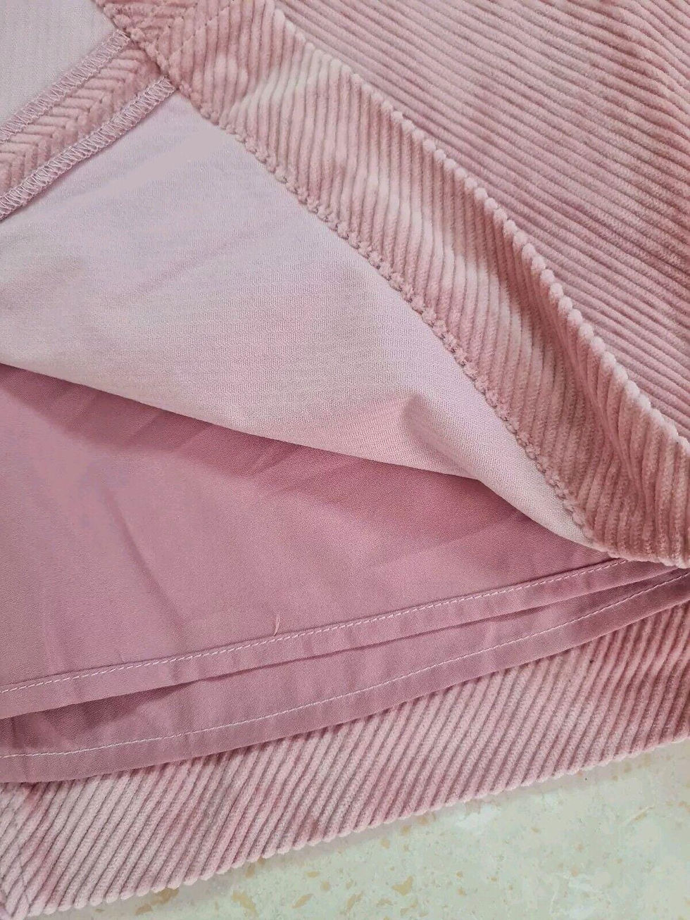 Thumbnail: Boden Beresford Mini Skirt Cord Pink Size Uk 8 Brand New Sample S4