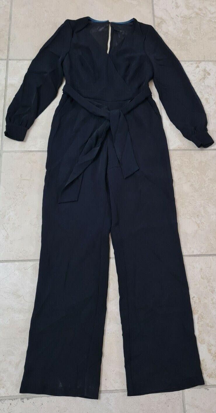 Thumbnail: BODEN Emmy Jumpsuit Black T0468 RRP £190.00 SIZE UK 8L EXCELLENT CONDITION P2