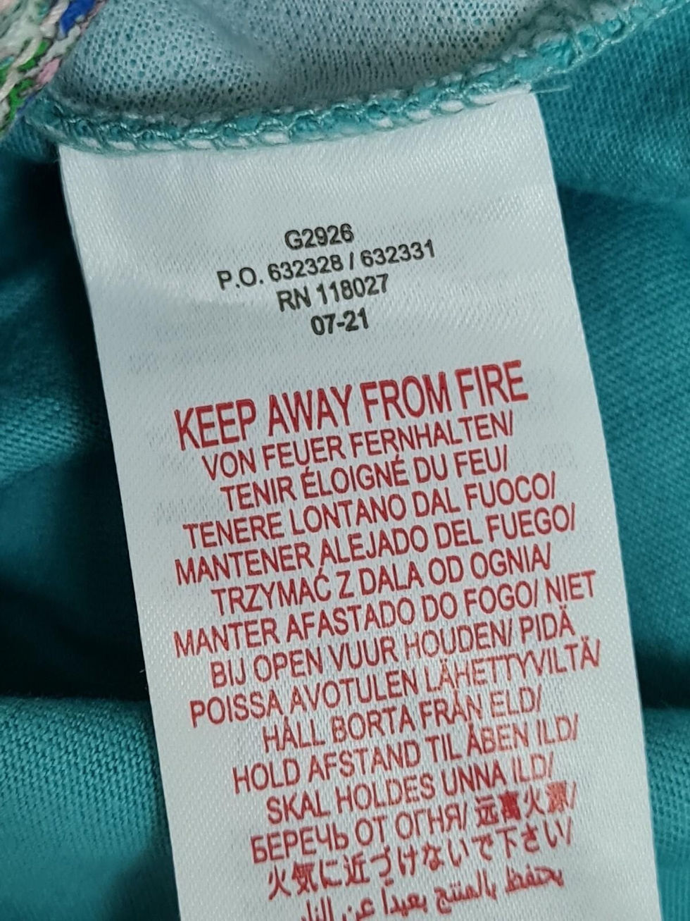 Thumbnail: MINI BODEN GIRLS Pretty Appliqué T-Shirt LONG SLEEVE TEAL BRAND NEW
