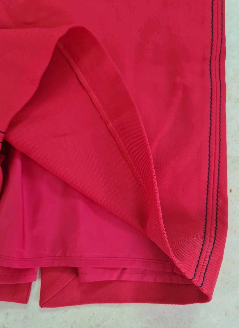 Thumbnail: Boden Ladies Lined Pencil Skirt Red Size Uk 6 Brand New Sample S4