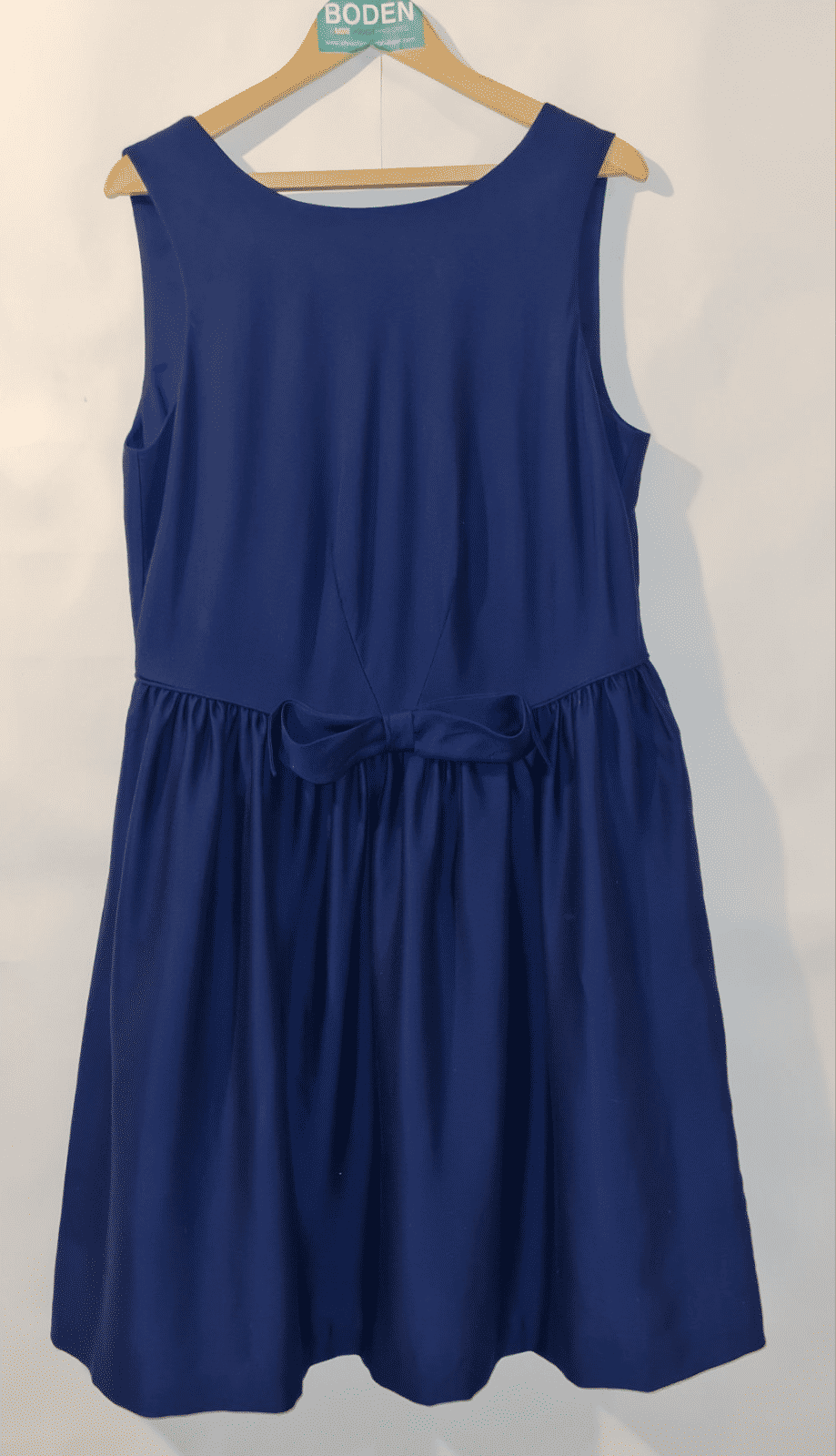 Thumbnail: BODEN LADIES Wool Mix Blue Dress SIZE UK 18R PRELOVED RRP £98 A7
