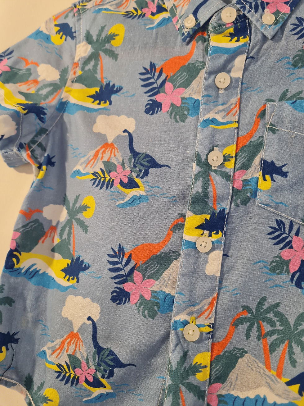 Thumbnail: MINI BODEN BOYS SHORT SLEEVE CHECK LINEN Mix SHIRT 3-4 YEARS BRAND NEW SAMPLE G