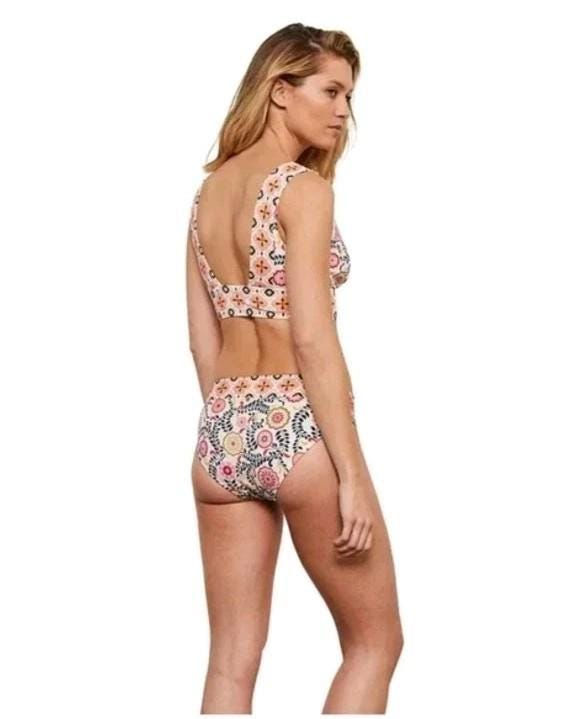 Thumbnail: Boden Porto Garden Floral Print Bikini Bottom Size UK 8 Brand New SAMPLE B2