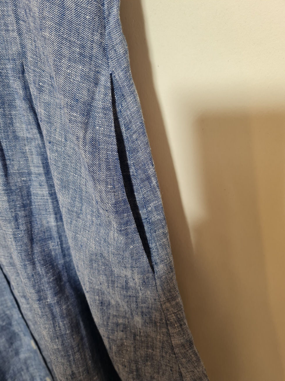 Thumbnail: BODEN Louise Linen Midi Shirt Dress Blue RRP £135 D0891 Size UK 6R Brand New A10