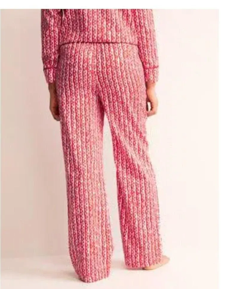 Thumbnail: BODEN Cotton Sateen PJ Trouser N0018 Size UK 14 Preloved A5