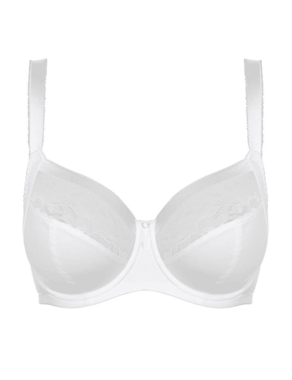Thumbnail: Fantasie Illusion Bra WHITE 2982 Underwired Side Support Non-Padded 30D NEW L5