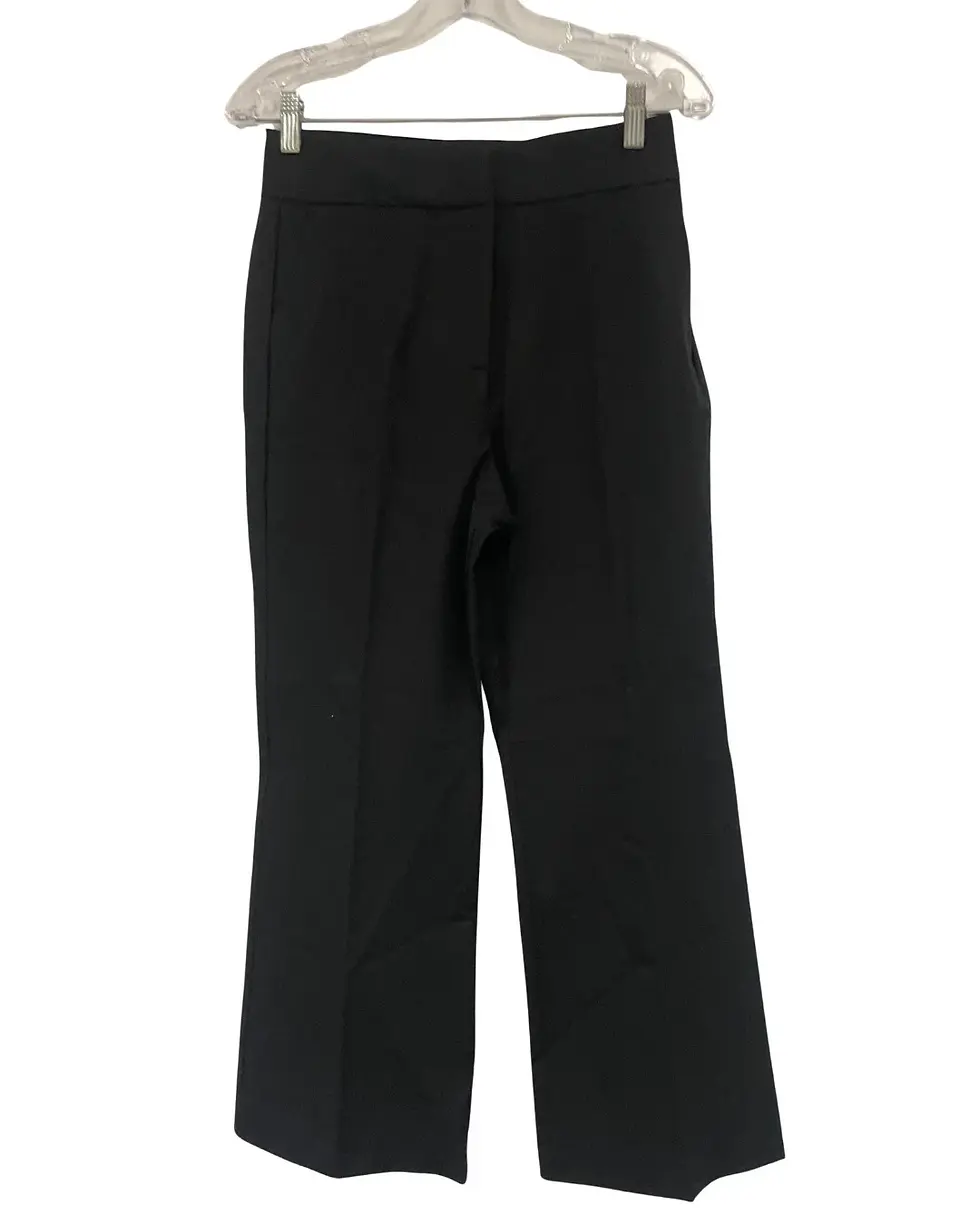Thumbnail: Boden Trousers Bi-Stretch Crop Flare BLACK SIZE UK 14R R0249 BRAND NEW A12