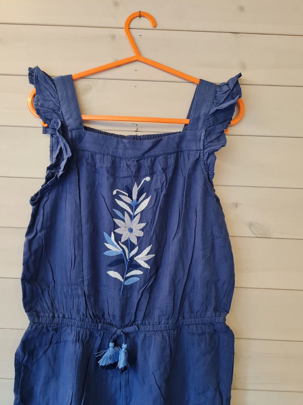 Thumbnail: MINI BODEN GIRLS Navy Woven Gumpsuit PLAYSUIT AGE 11-12 Years BRAND NEW G1