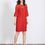 Thumbnail: Boden Ladies Brittany Lace Dress Red Size Uk 8R Brand New W0027 D48