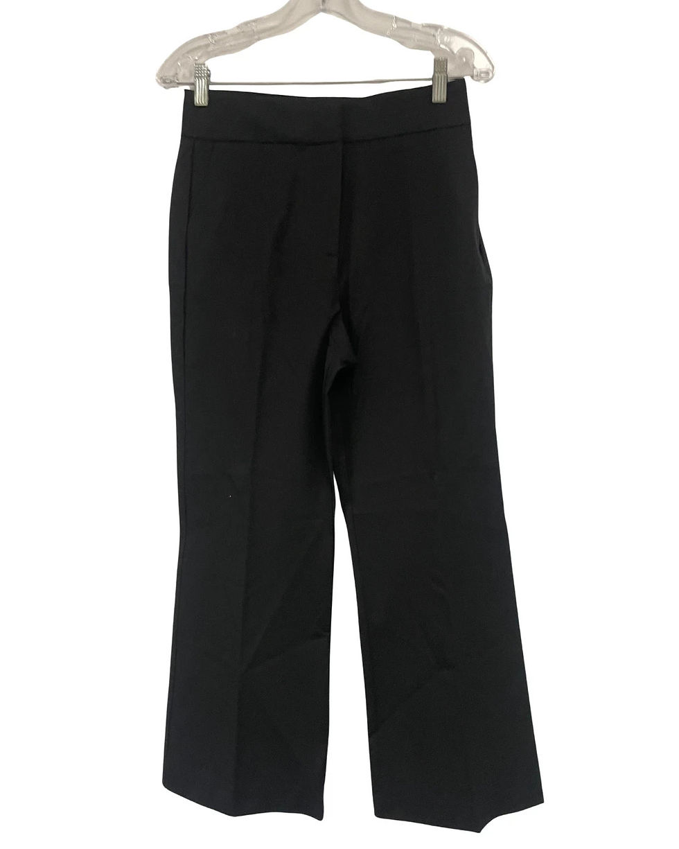 Thumbnail: Boden Trousers Bi-Stretch Crop Flare Navy SIZE UK 14R  R0249 BRAND NEW A12