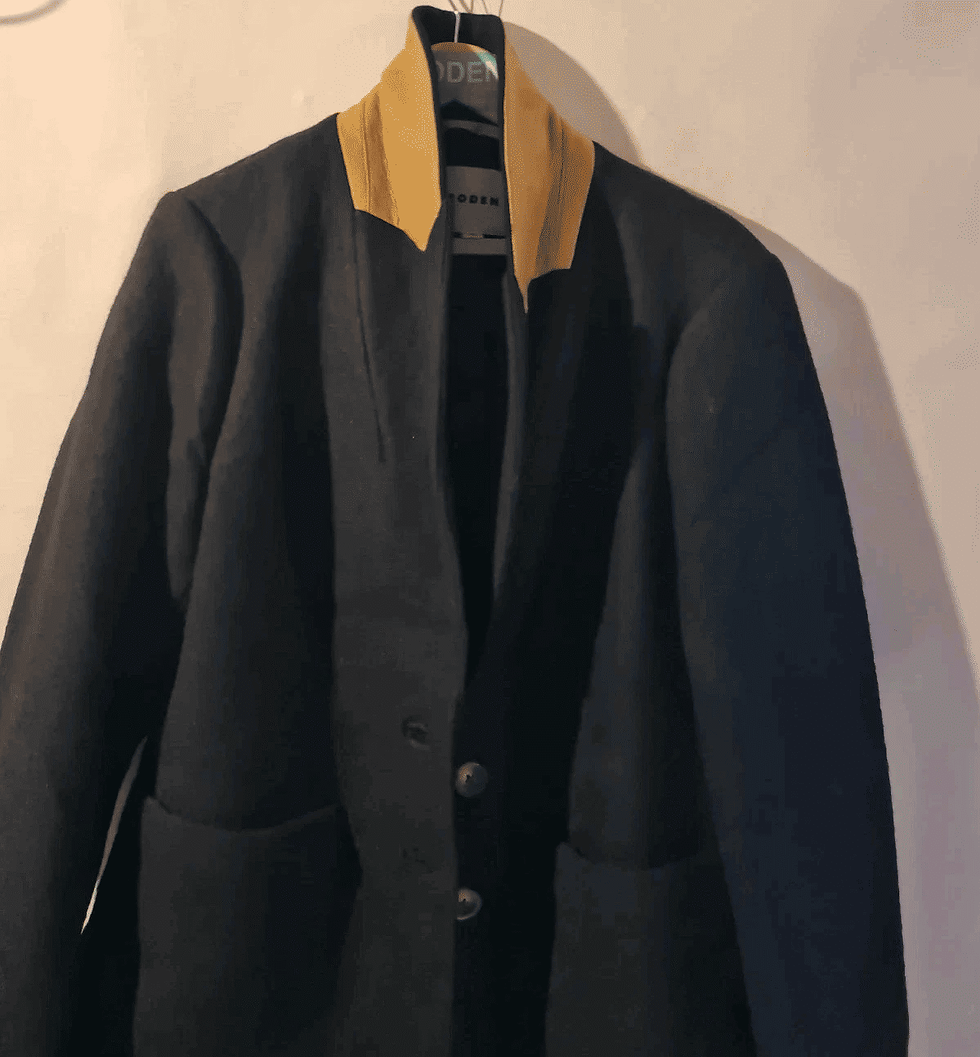Thumbnail: BODEN The Marylebone Textured Blazer Black U0164 Size UK 18R Brand New A18