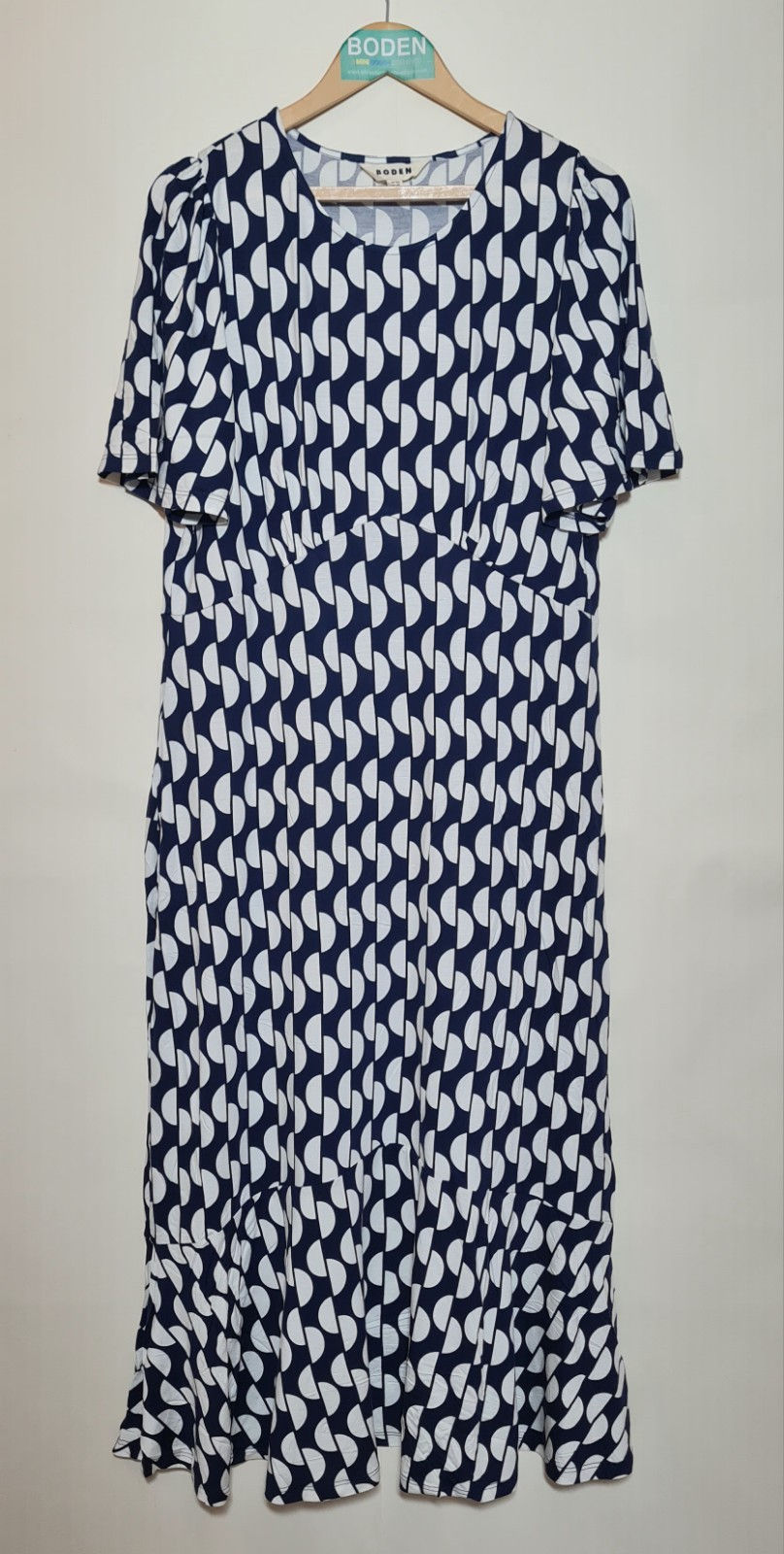 Boden Felicity Jersey Midi Tea Dress RRP £85 D0992 Size UK 10R Brand New A13