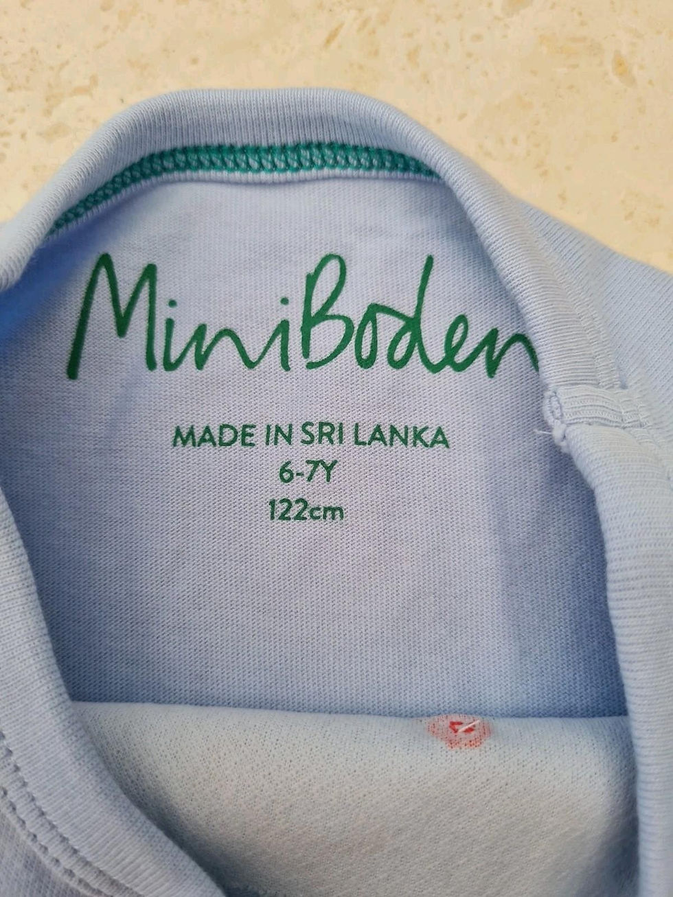Thumbnail: Mini Boden Boys Long Sleeve Cotton Appliqué T Shirt Age 6-7 Years Brand New G5
