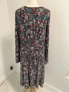 Thumbnail: BODEN Navy Spot Abigail Jersey Dress J0493 SIZE UK 10R BRAND NEW D33