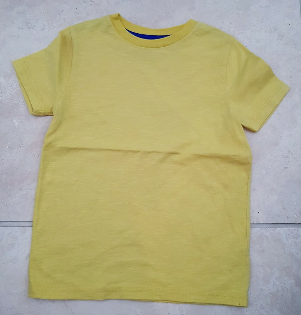 Thumbnail: Mini Boden Boys cotton YELLOW Top. Size 5-6 years. Brand new